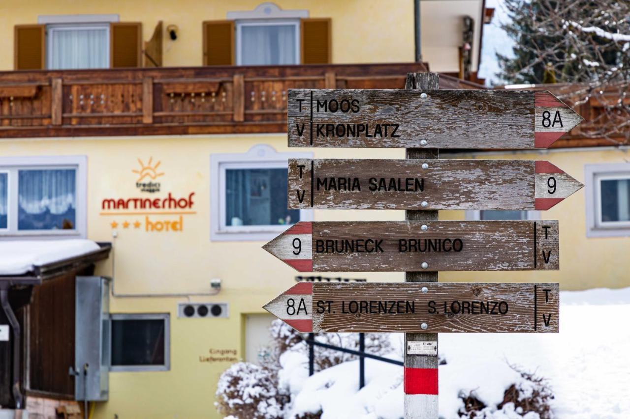 Hotel Martinerhof San Lorenzo di Sebato Kültér fotó